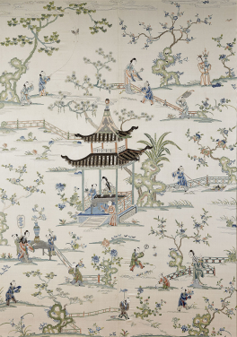 Ladies and children
China
Qing dynasty (1644–1911)
19th century
Silk
Panel
179 x 126.7 cm
Gift of Mr and Mrs Wellington Yee
HKU.T.2005.1595
Image Courtesy of the University Museum and Art Gallery, HKU